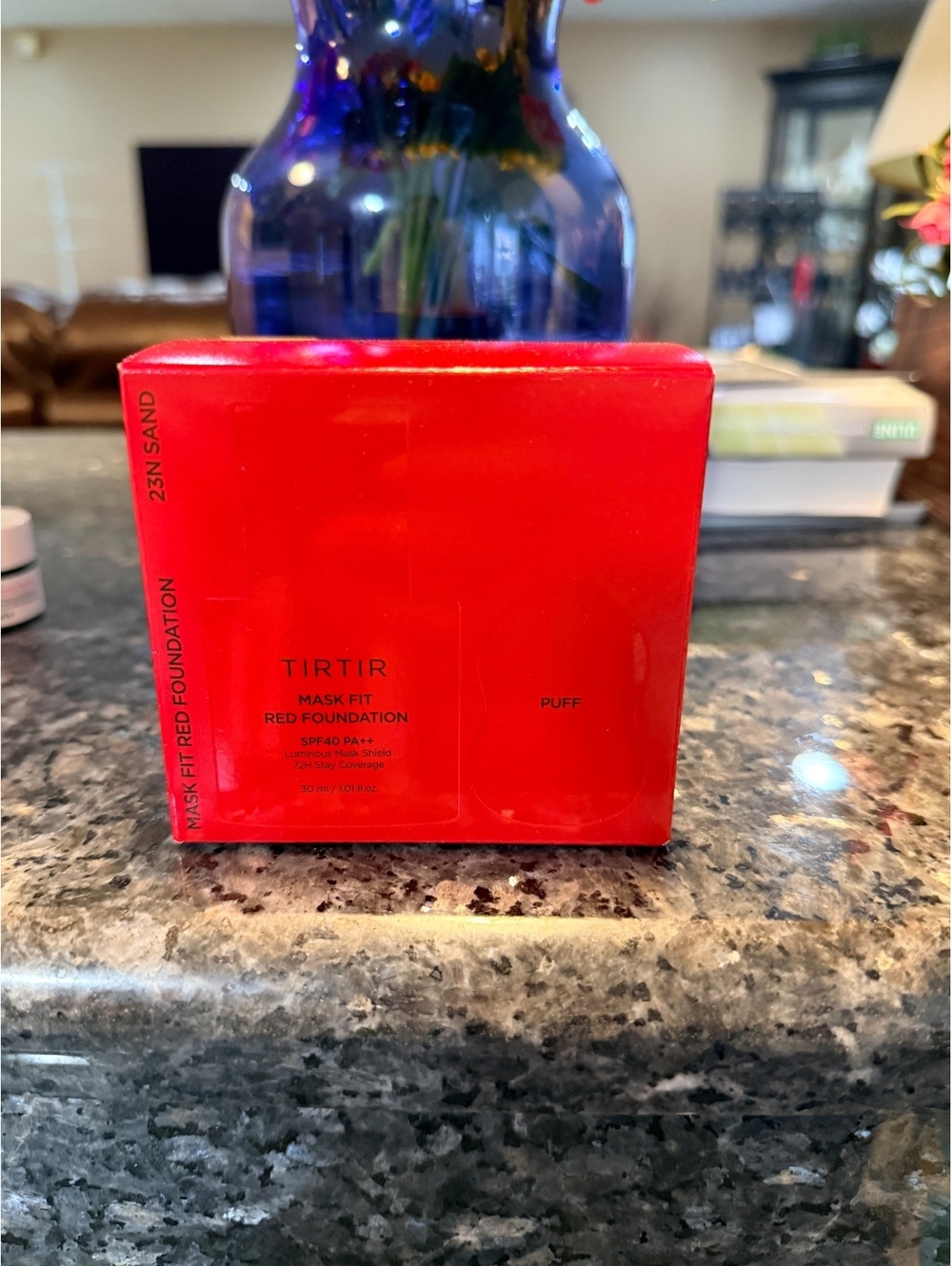 TIRTIR Mask Fit Red Foundation Puff Set SPF40 PA++ 23N Sand